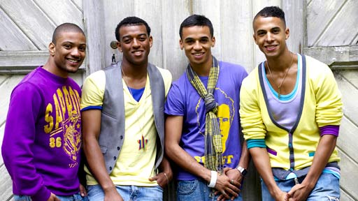 JLS were on the X factor and came 2 against Alexanda burke.